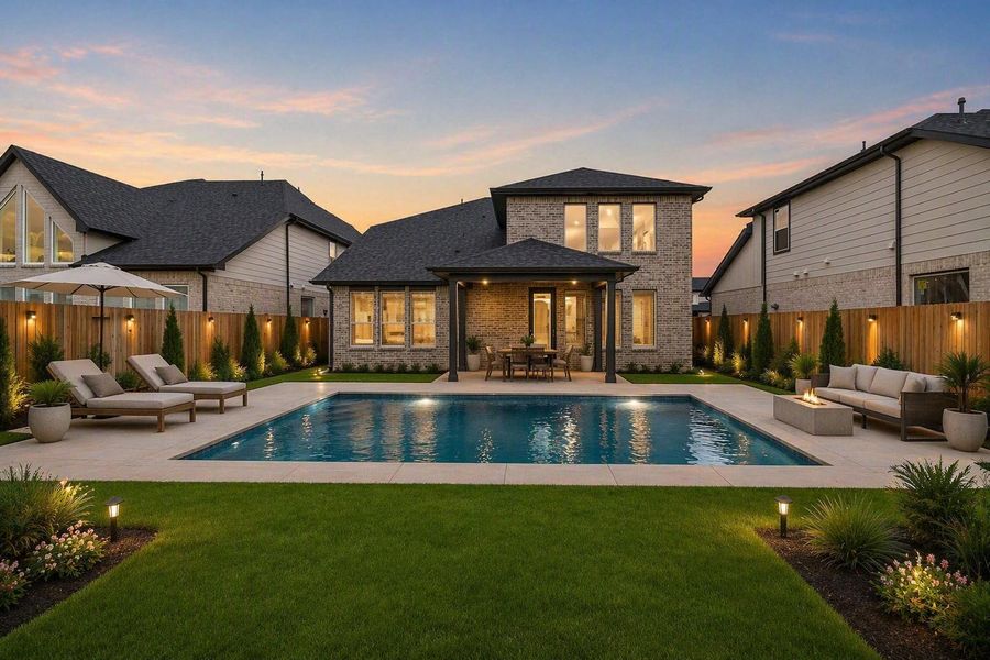Looking To Add A Future Pool? It Just Might Be Possible On This Oversized Homesite. *Rendering For Visual Purposes Only* Looking To Add A Future Pool? It Just Might Be Possible On This Oversized Homesite. *Rendering For Visual Purposes Only*