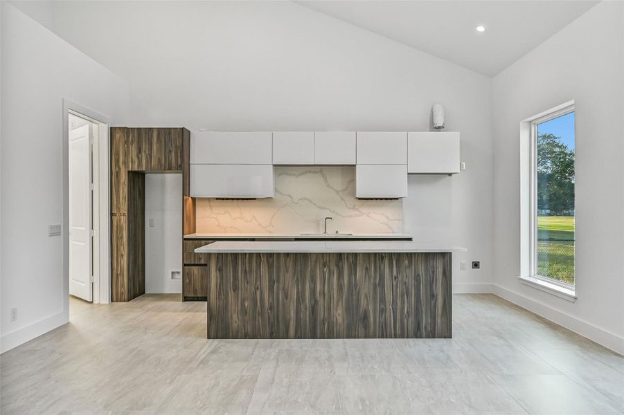 Furnished interior view inside a new home in , Manvel (Image 39).