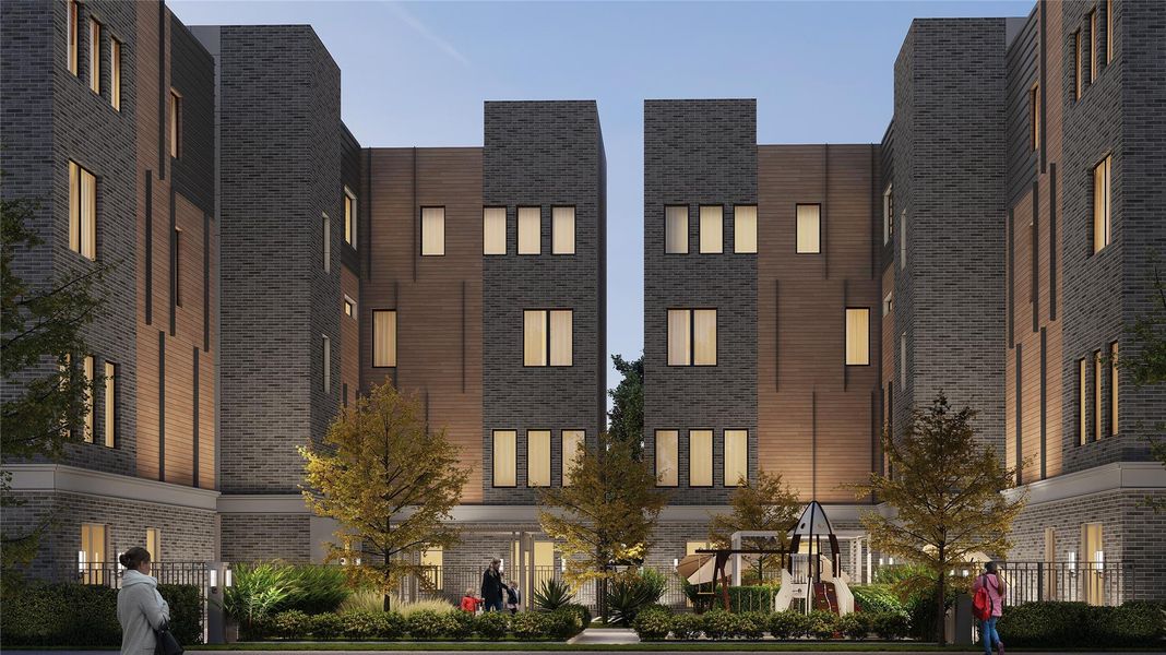 Front exterior of a new home in , Houston, TX, highlighting curb appeal (Image 10). Front exterior of a new home in , Houston, TX, highlighting curb appeal (Image 10).