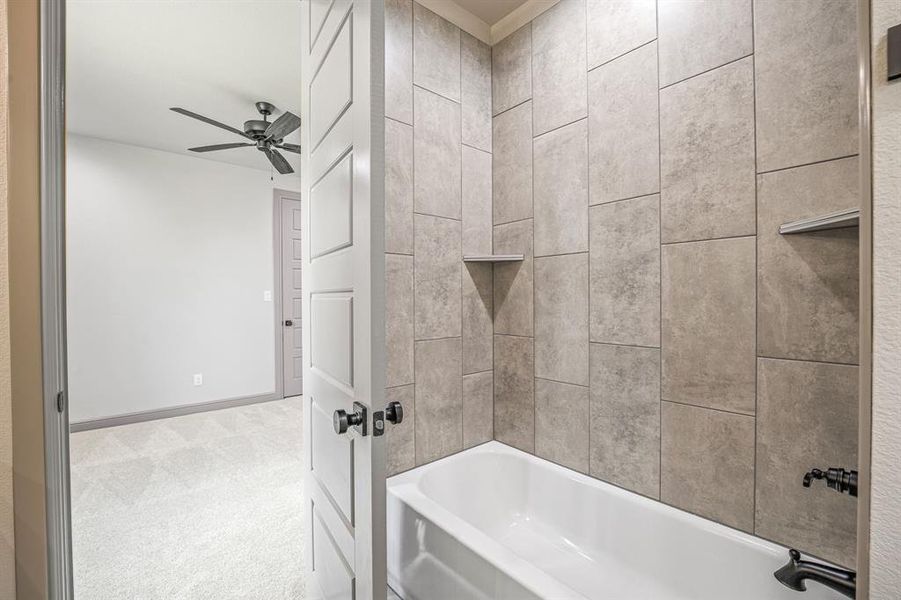 Furnished interior view inside a new home in Pecan Plantation, Granbury (Image 6).