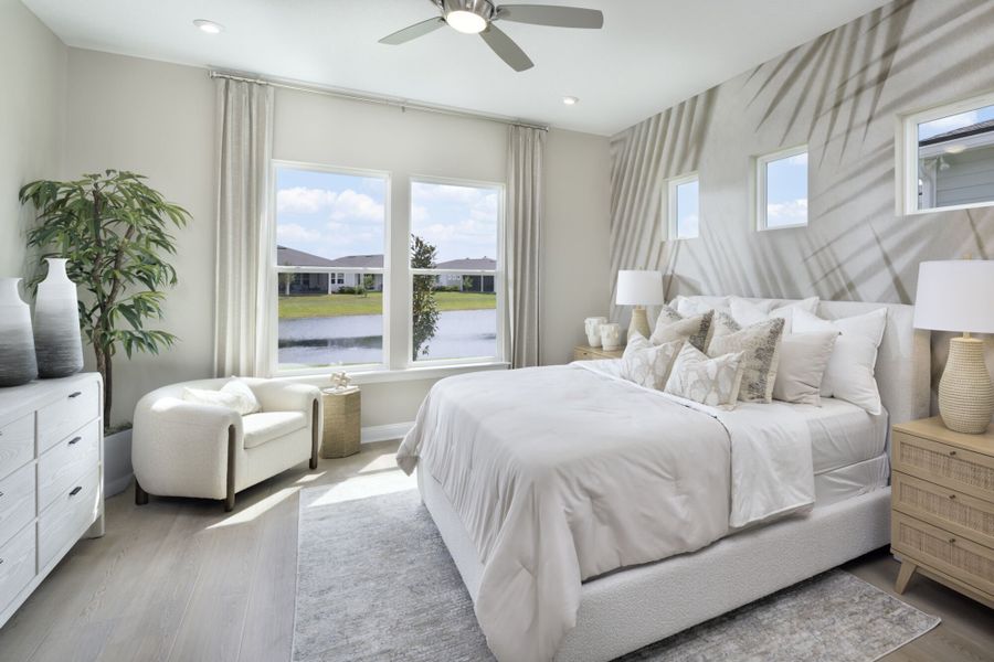 Representative furnished interior of a home built from the Lucia by Mattamy Homes in RiverTown, St. Johns (Image 10).