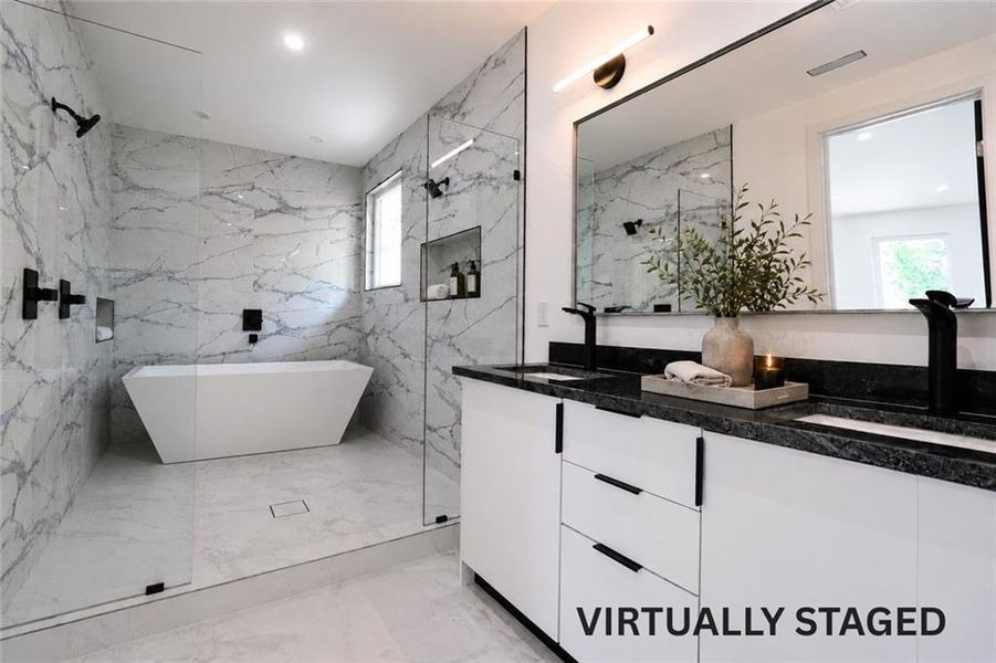 Furnished interior view inside a new home in , Scottdale (Image 11).