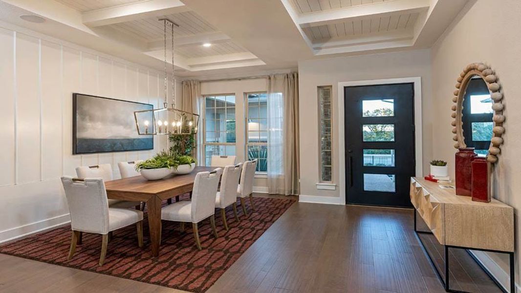Representative furnished interior of a home built from the Bonita by Taylor Morrison in Avalon at Friendswood, Friendswood (Image 15).
