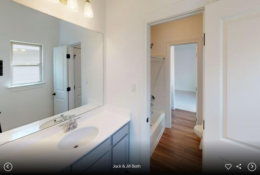 Interior photos- Photo of Pulte model home with same floor plan, not of actual home listed.