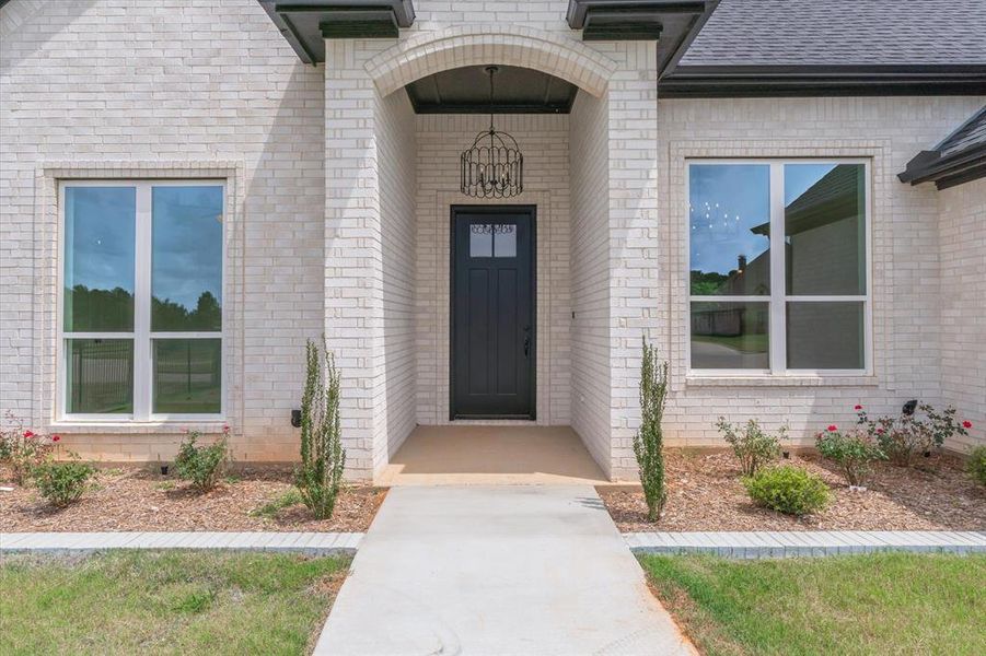Exterior details and patio area of a home in , Tyler (Image 25).