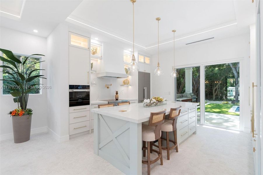 Furnished interior view inside a new home in , Islamorada, Village of Islands (Image 11).