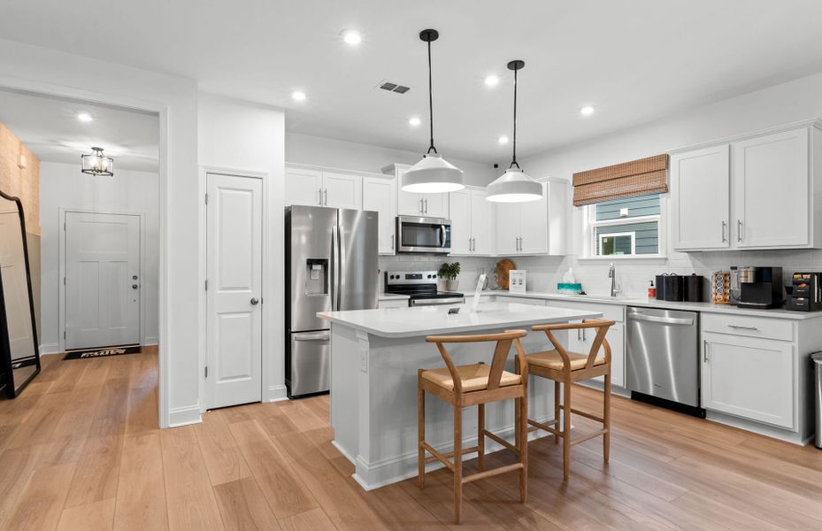 Enjoy Cooking Meals in the Spacious Kitchen