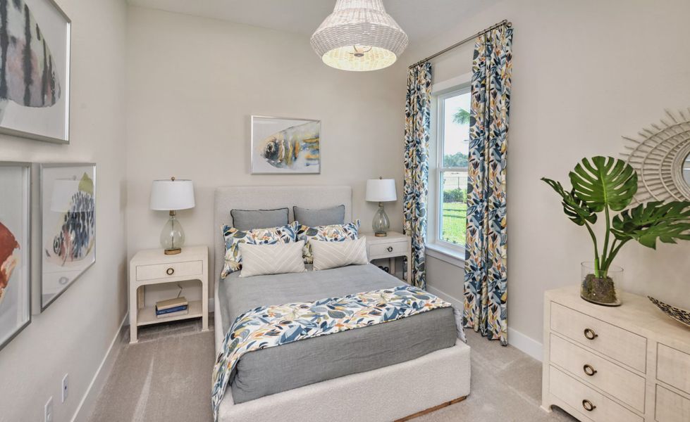 Furnished interior view inside a new home in Amelia National, Fernandina Beach (Image 26).