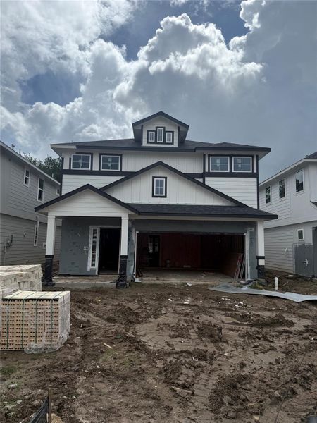 In-progress construction of a new home in Anderson Lake, Houston, TX (Image 2). In-progress construction of a new home in Anderson Lake, Houston, TX (Image 2).