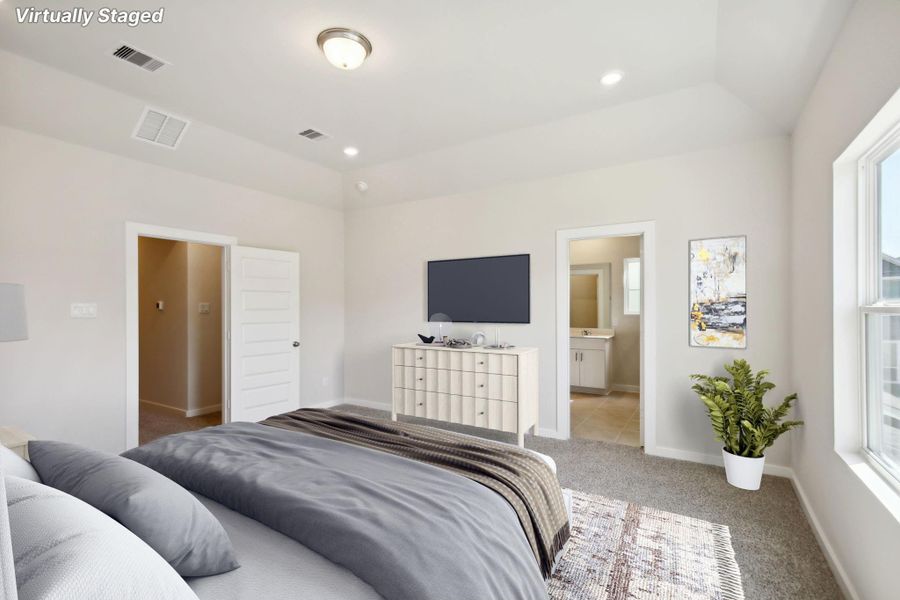 Photo is not of the actual home but is an inspirational photo of builder's model home and may depict options, furnishings, and/or decorator features that are not included.