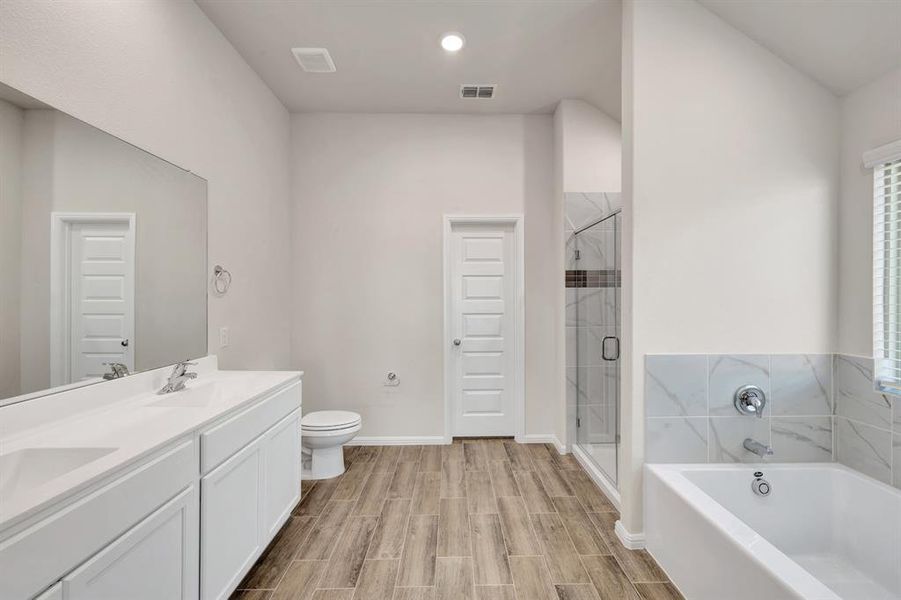 Furnished interior view inside a new home in Verandah, Royse City (Image 5).