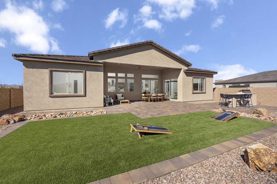 Marigold Model Backyard Marigold Model Backyard