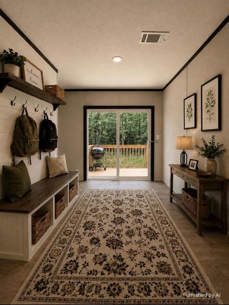 Furnished interior view inside a new home in , Kirbyville (Image 15). Furnished interior view inside a new home in , Kirbyville (Image 15).