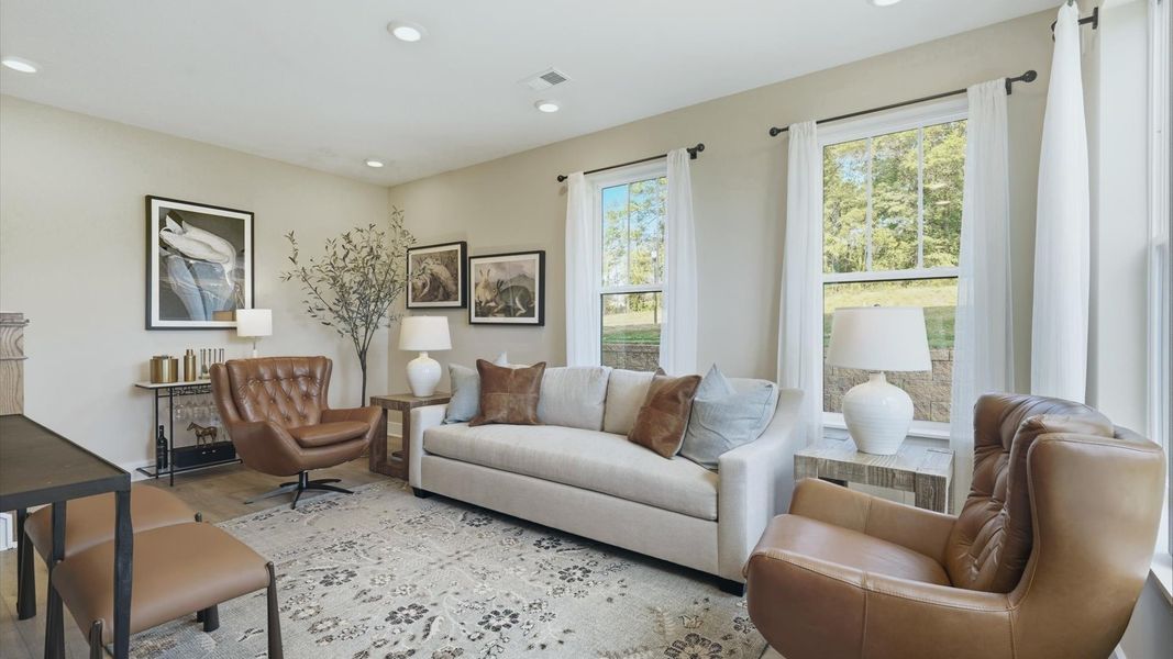Furnished interior view inside a new home in Traynham Place, Greenville (Image 8).