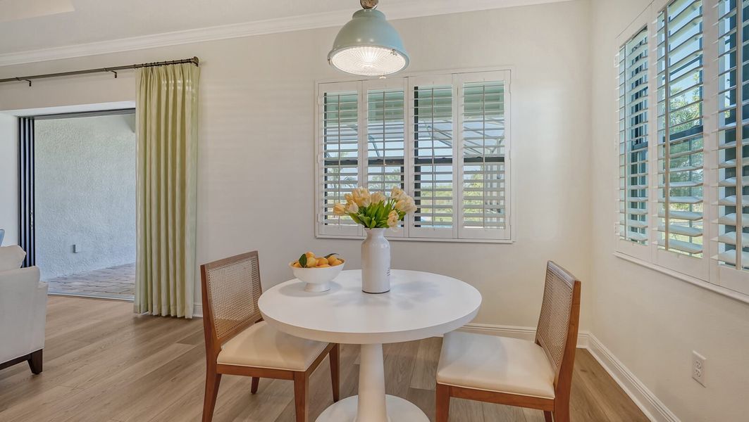 Representative furnished interior of a home built from the Endless Summer 4 by Neal Communities in Vistera of Venice, Venice (Image 19).