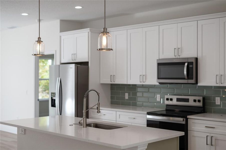 Furnished interior view inside a new home in , Osteen (Image 7). Furnished interior view inside a new home in , Osteen (Image 7).