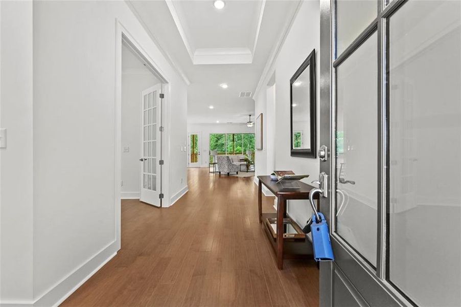 Spacious, unfurnished interior of a new home in , Flowery Branch (Image 25).