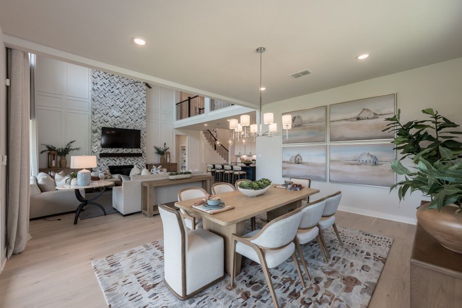 Furnished interior view inside a new home in Evergrove, Richmond (Image 10).