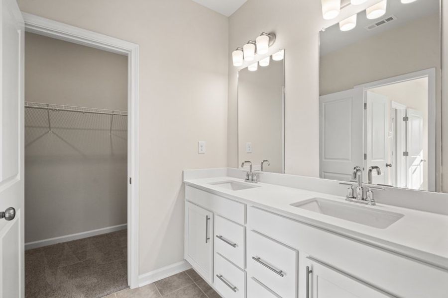 Representative furnished interior of a home built from the Collins by Taylor Morrison in Henson Square, Lawrenceville (Image 36).