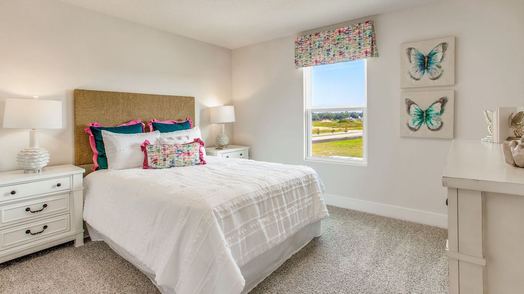 Furnished interior view inside a new home in Ashton Park Phase III, Freeport (Image 25).