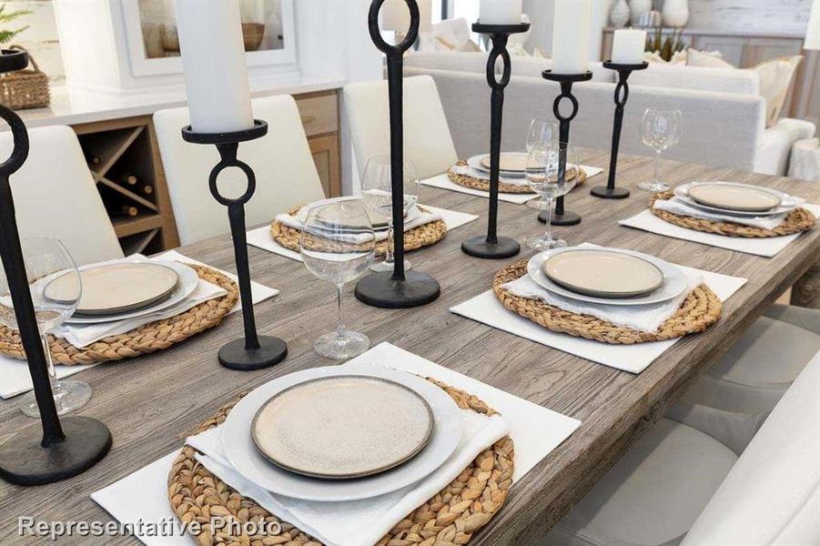 Dining Room (Representative Photo) Dining Room (Representative Photo)