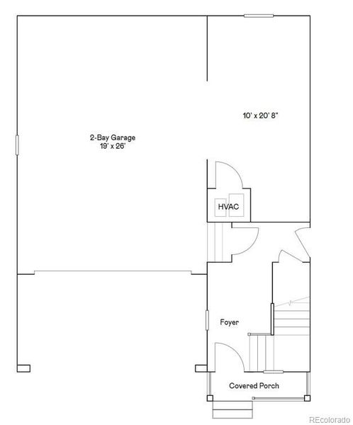2D floor plan layout of this home in , Thornton, CO (Image 2).
