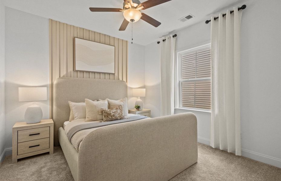 Representative furnished interior of a home built from the Compton by Pulte Homes in Briarwood Reserve, Spartanburg (Image 17).