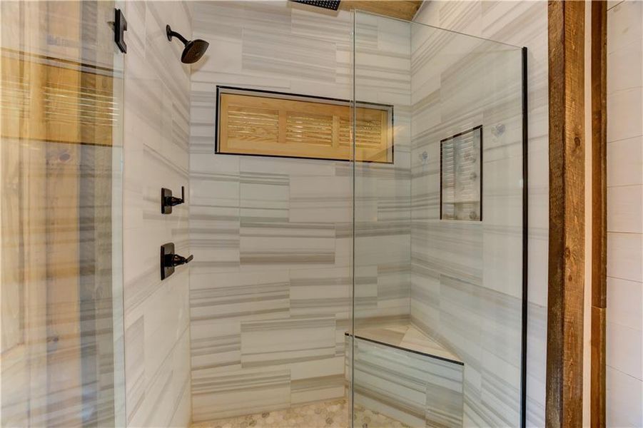 Close-up of interior finishes inside a home in , Cherry Log (Image 16). Close-up of interior finishes inside a home in , Cherry Log (Image 16).