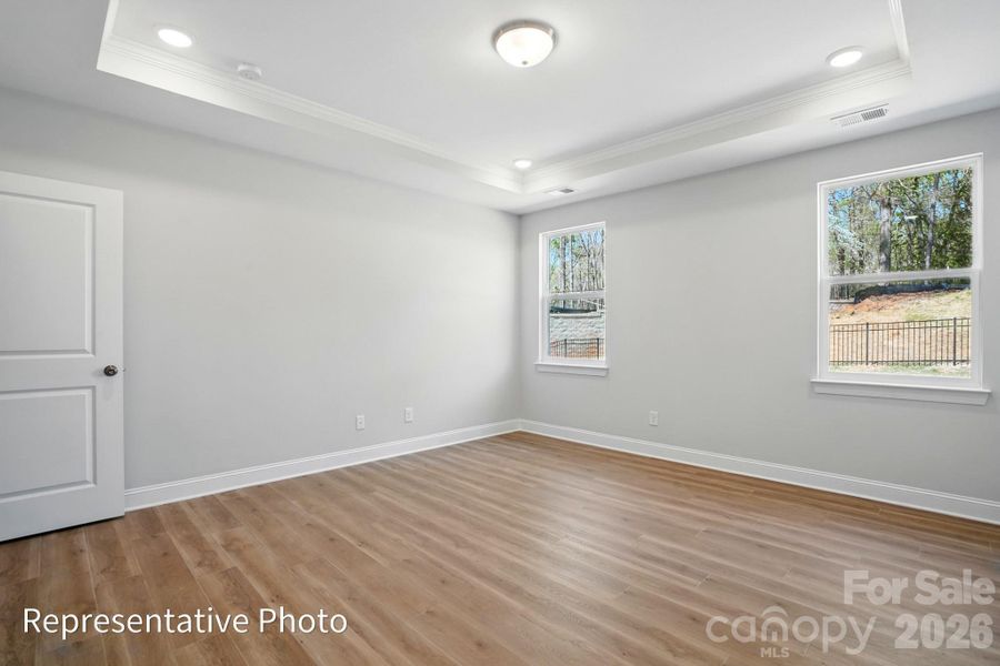 Spacious, unfurnished interior of a new home in Villas at Prestwick, Mooresville (Image 8). Spacious, unfurnished interior of a new home in Villas at Prestwick, Mooresville (Image 8).