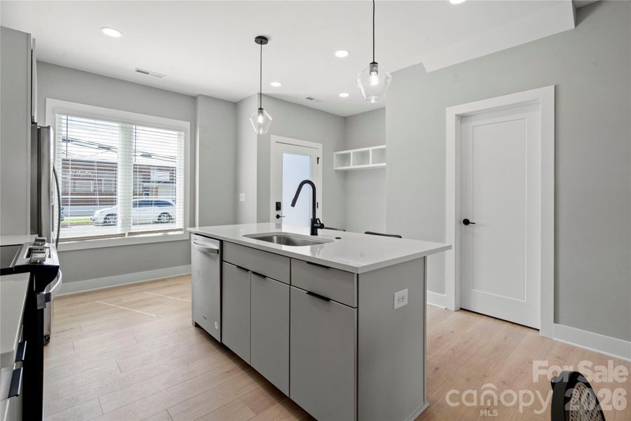 Furnished interior view inside a new home in , Charlotte (Image 22).