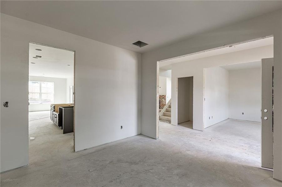 In-progress construction of a new home in , Buford, GA (Image 30).