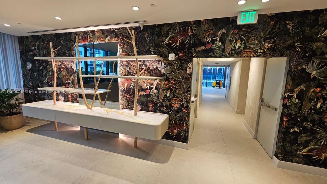 Furnished interior view inside a new home in , Miami (Image 14).