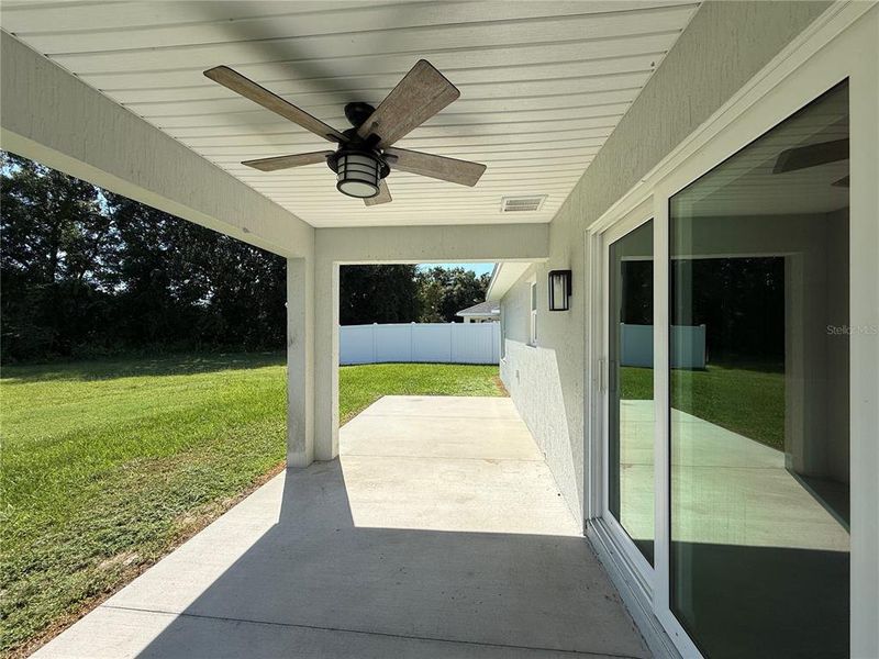 Exterior details and patio area of a home in , Bushnell (Image 2). Exterior details and patio area of a home in , Bushnell (Image 2).