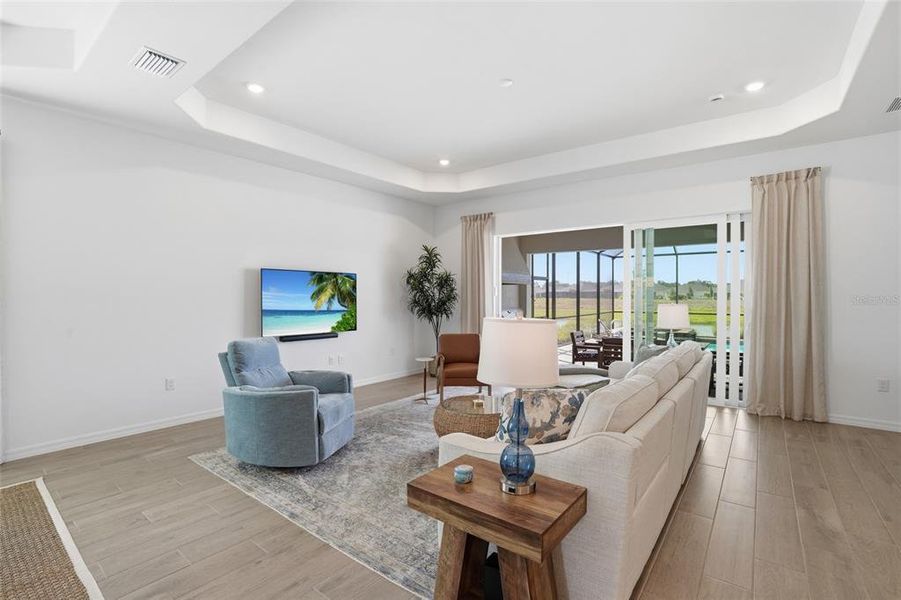 Furnished interior view inside a new home in , Punta Gorda (Image 14).