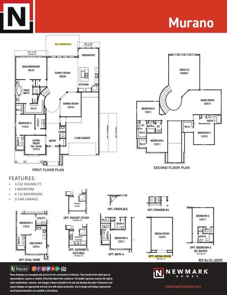 2D floor plan layout of this home in , Iowa Colony, TX (Image 3).