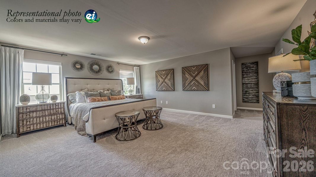 Furnished interior view inside a new home in Shannon Woods, Maiden (Image 9).