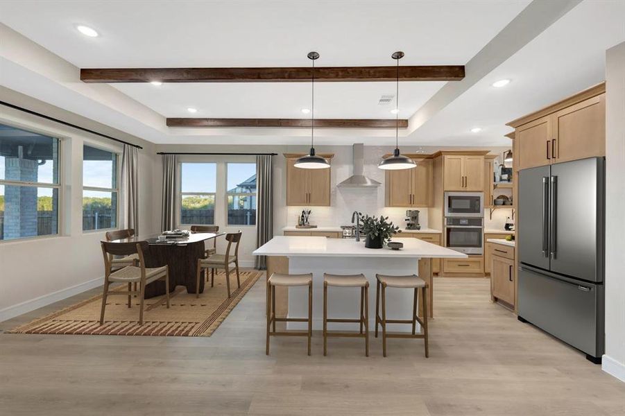 Furnished interior view inside a new home in Elevon, Lavon (Image 19).
