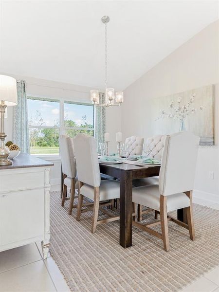 Furnished interior view inside a new home in Palm Coast, Palm Coast (Image 26).