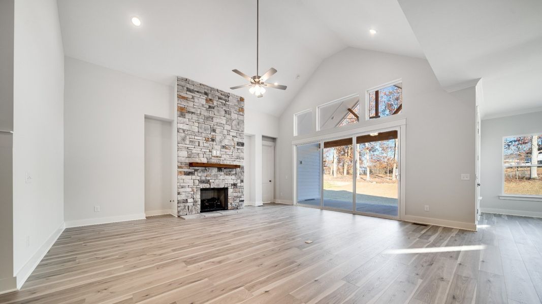 Furnished interior view inside a new home in Brush Creek, Fairview (Image 5).