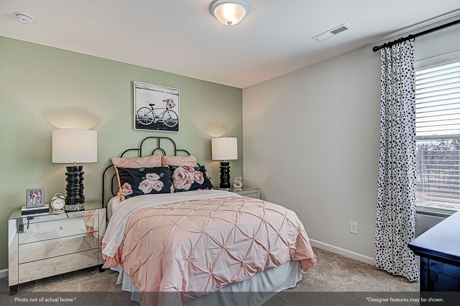 Furnished interior view inside a new home in Cambridge Reserve, Angier (Image 18).