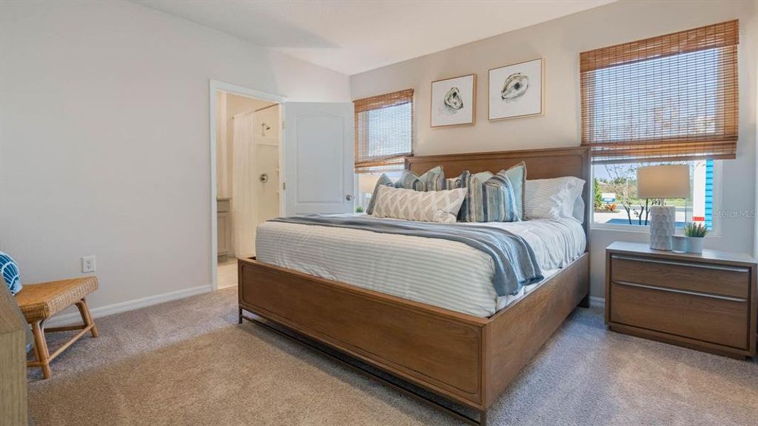 Furnished interior view inside a new home in Fox Branch, Lakeland (Image 14).
