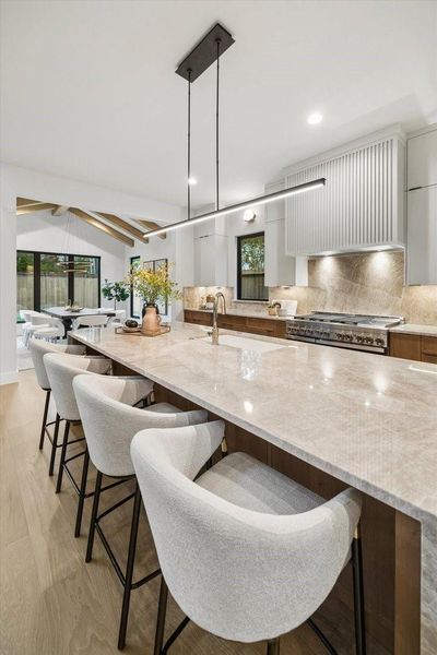 Furnished interior view inside a new home in , Houston (Image 8).