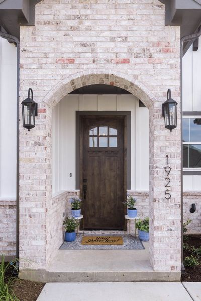 Representative exterior details of a home built from the The Lydia by Reece Homes in Harvest Meadows, Bryan (Image 4).