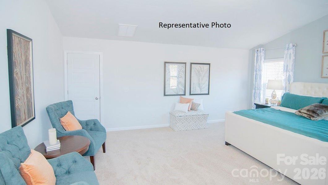 Furnished interior view inside a new home in Wallace Springs, Statesville (Image 17).