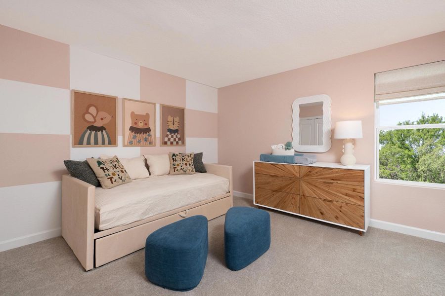 Representative furnished interior of a home built from the Gage by Ashton Woods in Hennersby Hollow, San Antonio (Image 15).