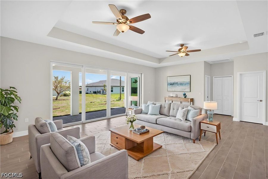 Furnished interior view inside a new home in Cape Coral, Cape Coral (Image 5).