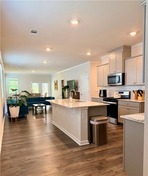 Furnished interior view inside a new home in , Acworth (Image 7).