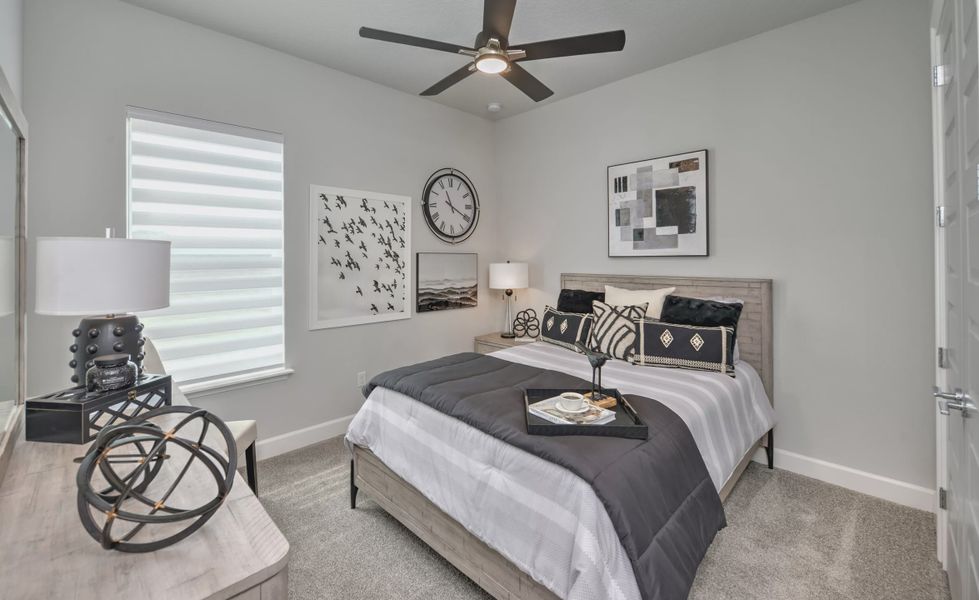 Furnished interior view inside a new home in Plantation Bay, Ormond Beach (Image 33).
