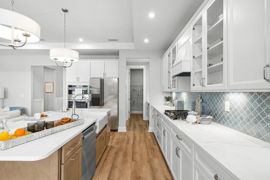 Representative furnished interior of a home built from the Ivy by Fischer Homes in Twin Lakes, Hoschton (Image 14).