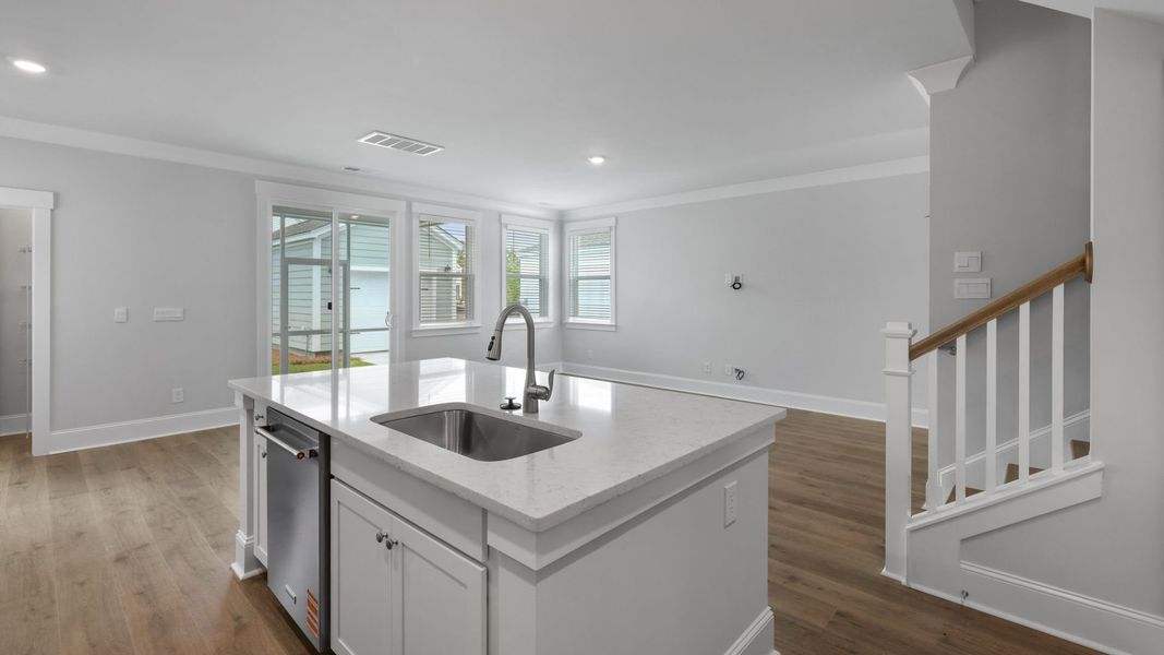 Furnished interior view inside a new home in Sheep Island, Summerville (Image 8).